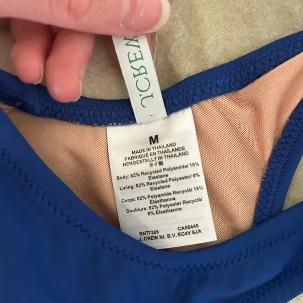Blue Women's Swim Top